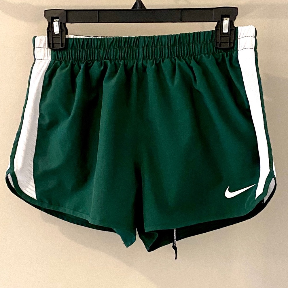 Nike Running Dri Fit Green Shorts